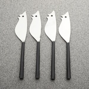 INOX Jason Ratoncito Cheese Spreader/Knife 4 Pc. Set