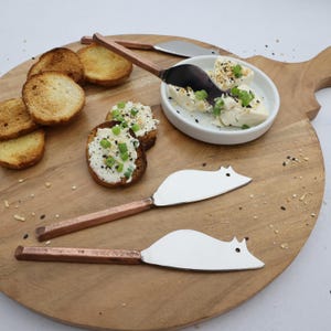 INOX Plateau Cheese Spreader/Knife 4 Pc. Set