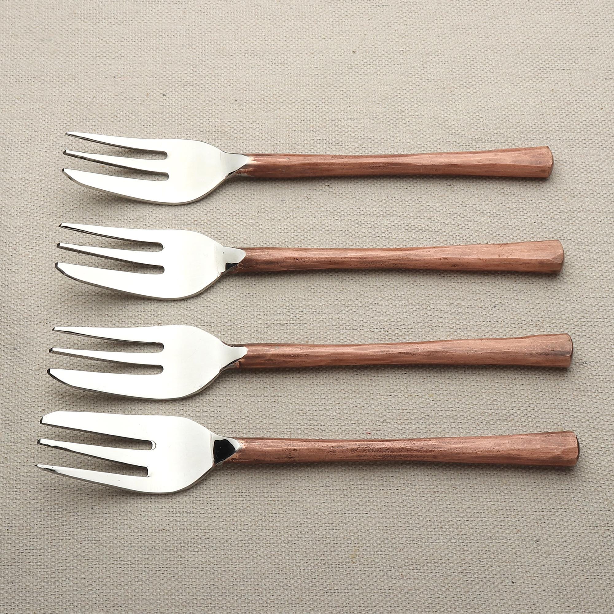 INOX メディッキ デザート/ペストリーフォーク 4本セット - Etsy 日本