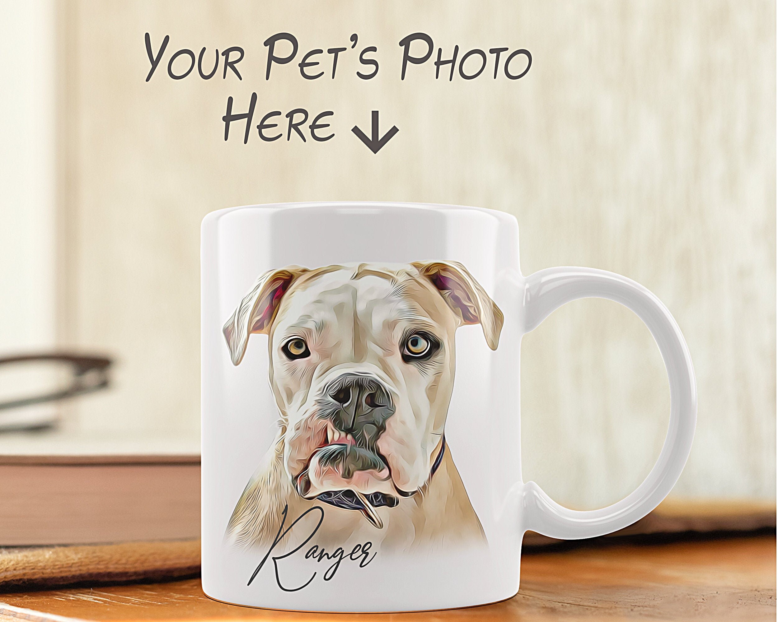 custom printed dog mugs