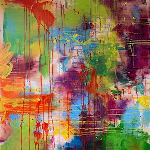 Abstract Oil Painting &quot;At Least I Have Nothing&quot;