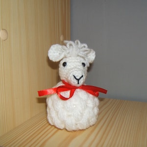 Crochet Sheep, Egg Cover, Easter decor