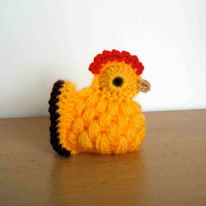 PDF Pattern Crochet Hen, Egg Cover