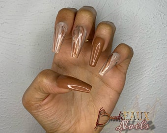 Luxury Press On Nails By Beautifauxnails On Etsy Luxury Press On Nails By Beautifauxnails On Etsy