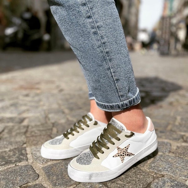 star sneakers, women's sneakers, Atelier Paname sneakers, vegan sneakers, women's shoes