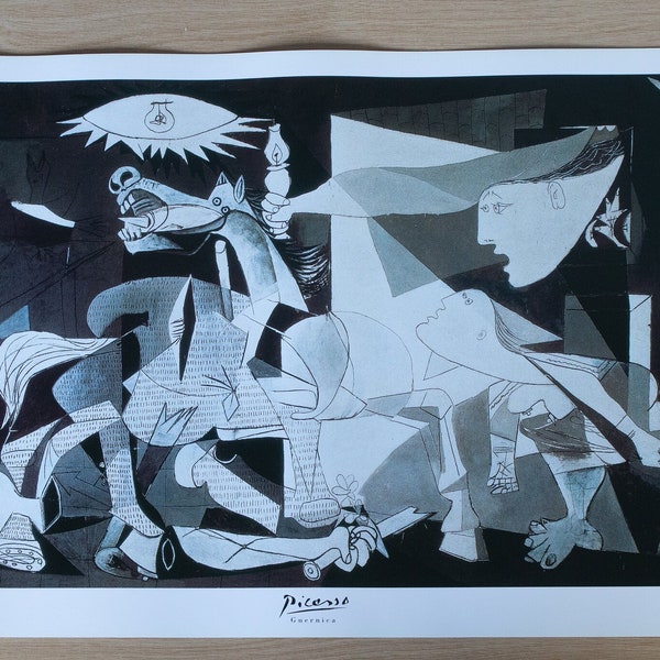 Lithographie Guernica de Pablo Picasso