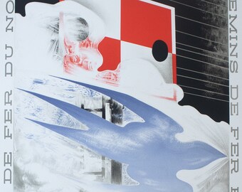 カッサンドル LOISEAU BLEU WAGONS-LITZ 'L'OISEAU BLEU' POSTER by