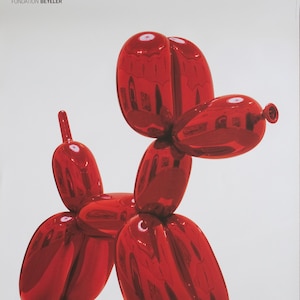 The Balloon Dog Lithograph by Jeff Koons