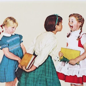 Norman Rockwell, Missing Tooth, Offset Lithograph