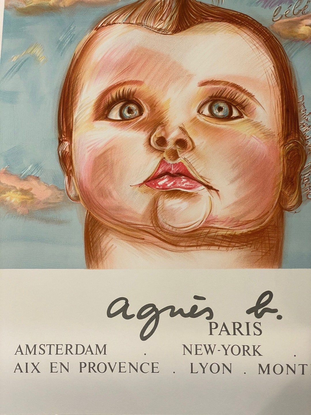 agnes b. ヴィンテージ ポスター il_1080xN.3330680970_3yxo.jpg