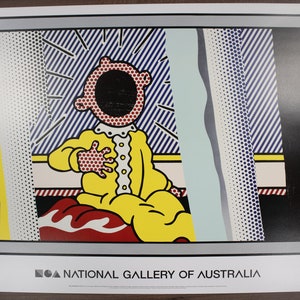 Reflections on the Scream Offset Lithograph by Roy Lichtenstein