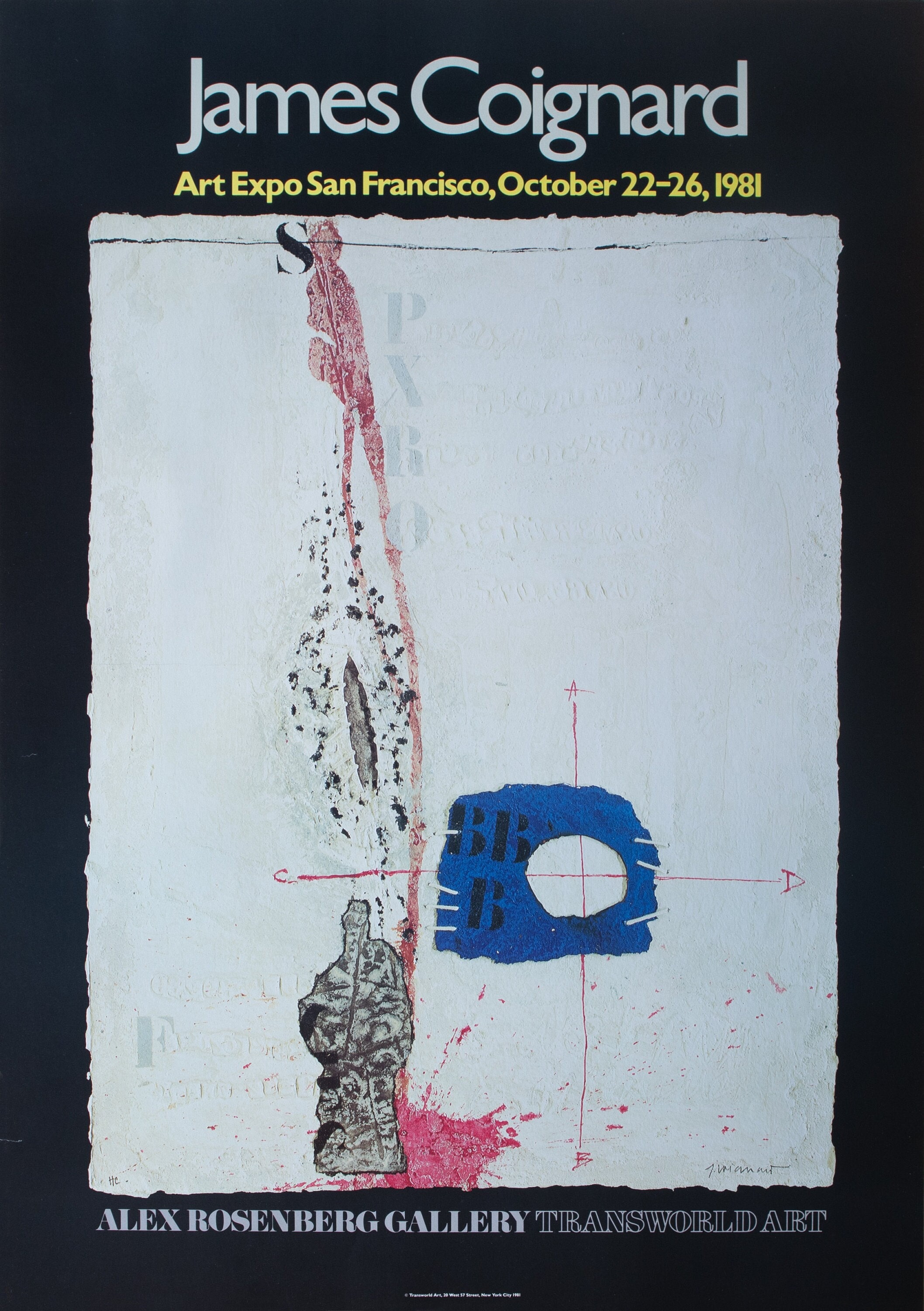 希少！ジェームス・コワニャール　James COIGNARD 画集　フランス版 希少！ジェームス・コワニャール James COIGNARD 画集 フランス版