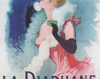Jules Chéret La Diaphane lithograph