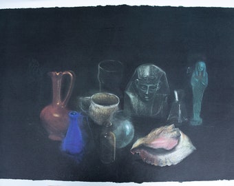 Still Life Lithograph by Jim Dine, 1976