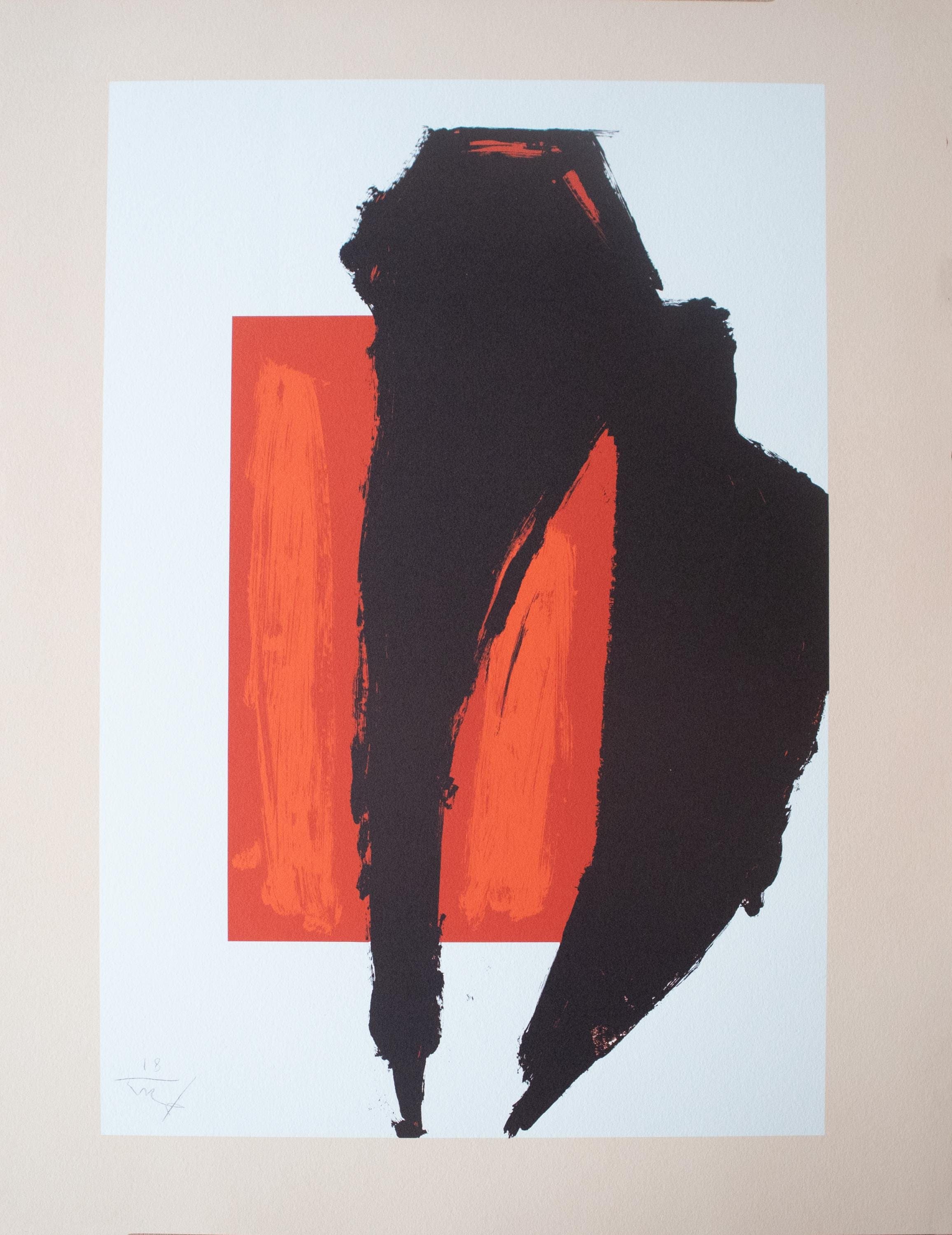 Art Chicago (no Text) Lithograph by Robert Motherwell, 1981 - Etsy