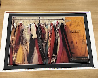 Harvey Edwards 'On Tour' signed offset lithograph with colour palette strips on print
