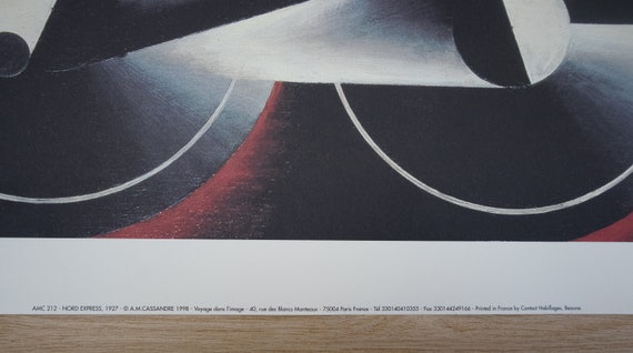 PRUNIER by A.M. CASSANDRE 1930s リトグラフ額付 Page 3: Adolphe Mouron Cassandre Paintings & Artwork for
