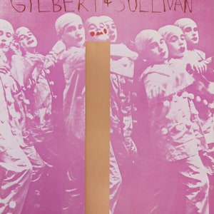 Jim Dine offset lithograph entitled &#39;City Centre, Gilbert And Sullivan&#39;