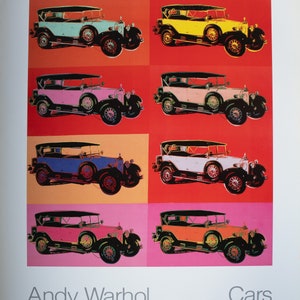 Mercedes Type 400 (1925) Lithograph by Andy Warhol, 1989