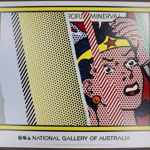 Reflections on Minerva Offset Lithograph by Roy Lichtenstein