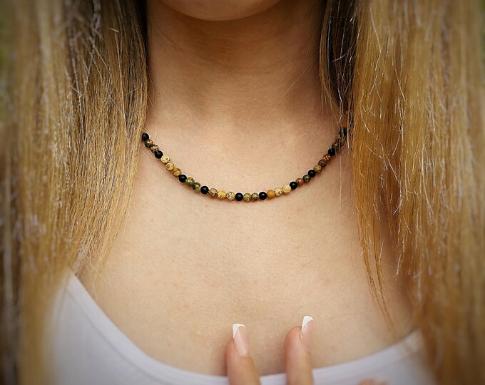 Women's Gemstone Bead Necklaces (choice of two)