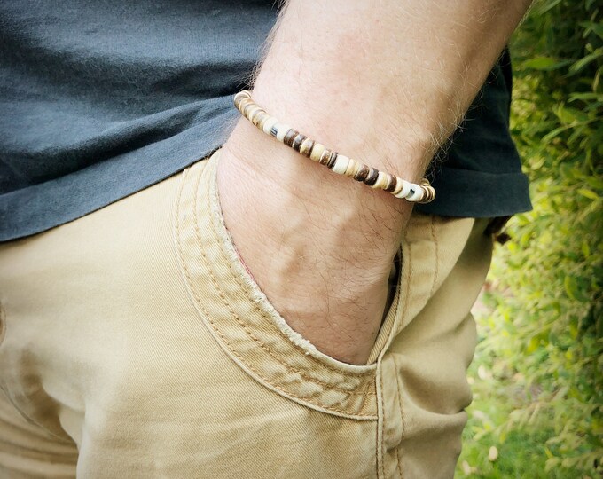 Men's Rustic Bay Jasper Bracelet