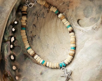 Rustic Ocean Anklets (choice of four styles)