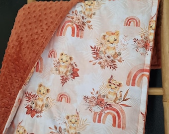 Customizable baby blanket / Customizable baby plaid