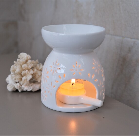 Luxury Ceramic Wax / Oil Burner Wax Burner Wax Melt Warmer, Candle