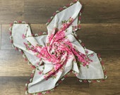 Turkish Oya Yemeni, Scarf Women Cotton Shawl, Colorful Neckwear, Boho Neckwear, Ethnic Shawl, Floral Infinity Scarf, Fancy Scarf, scarf top