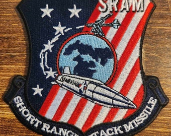 SRAM Short Range Attack Missile Patch (Custom order of 100 only)