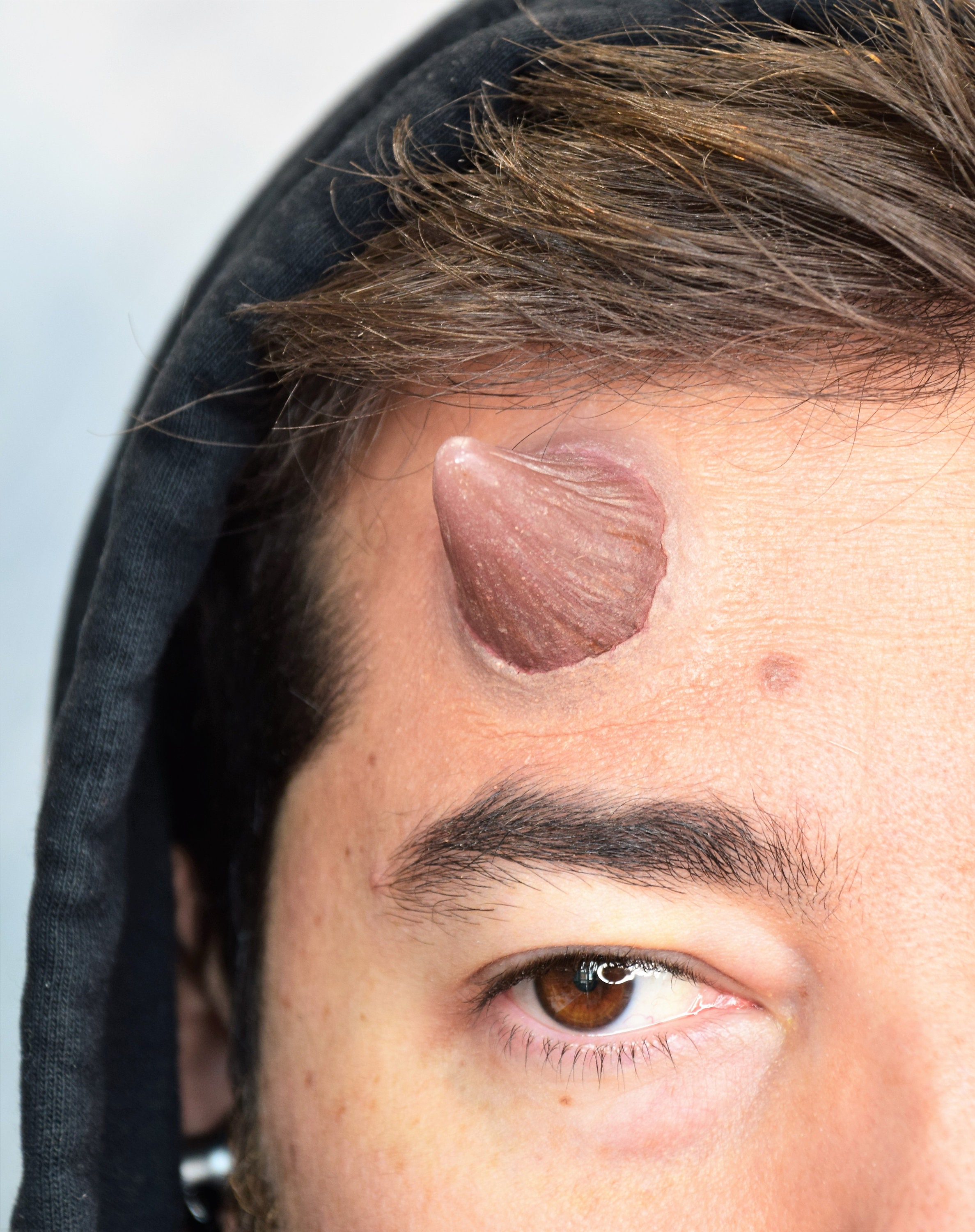 Demon Horns Silicone Horns Prosthetics Latex Free Prop Etsy UK