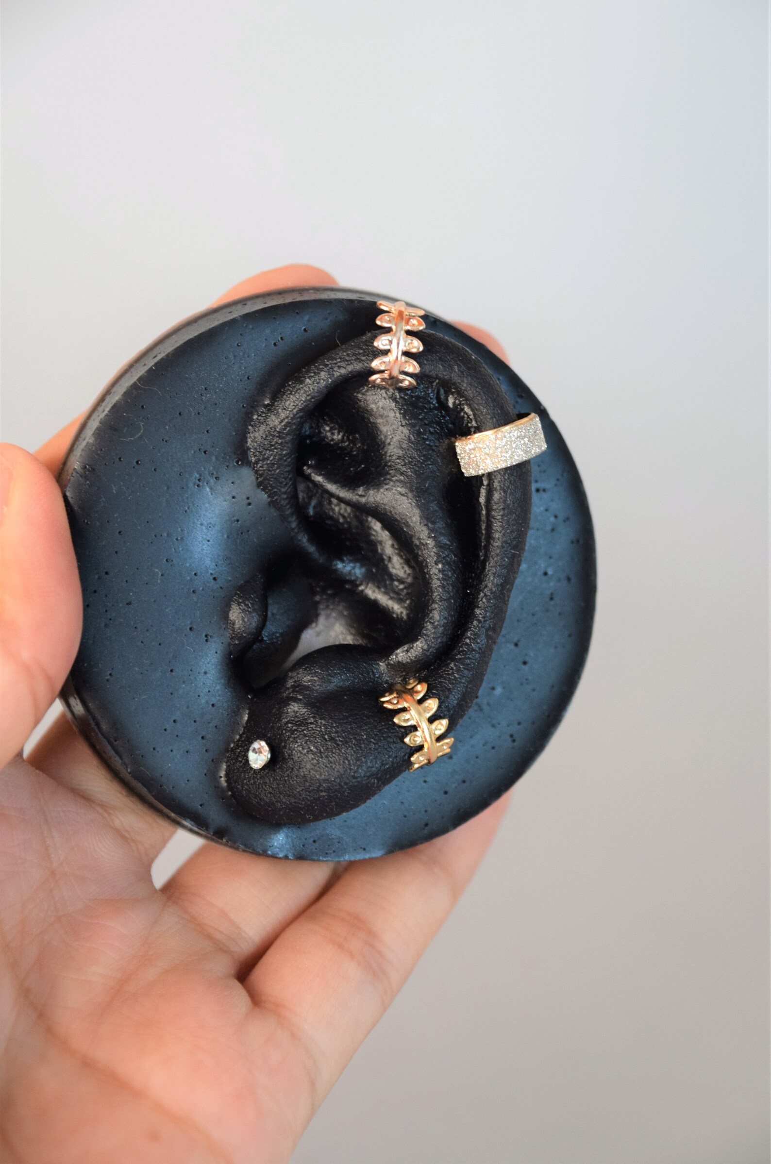 Ear Jewelry Holder Silicone Ear Piercing Display Etsy UK