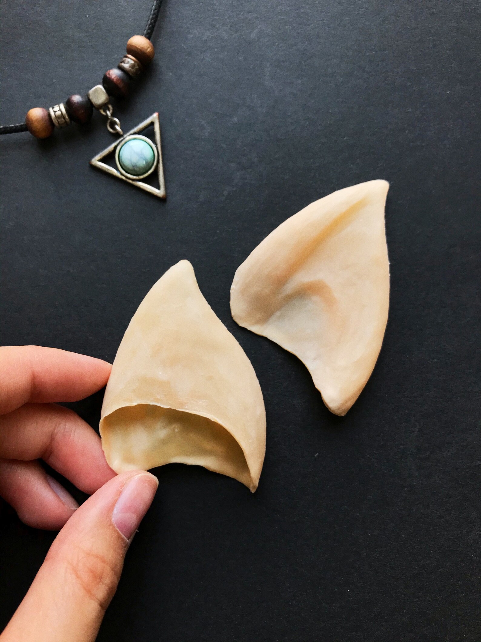 Elf Ears Latex Prosthetic Fantasy elf ear tips Etsy