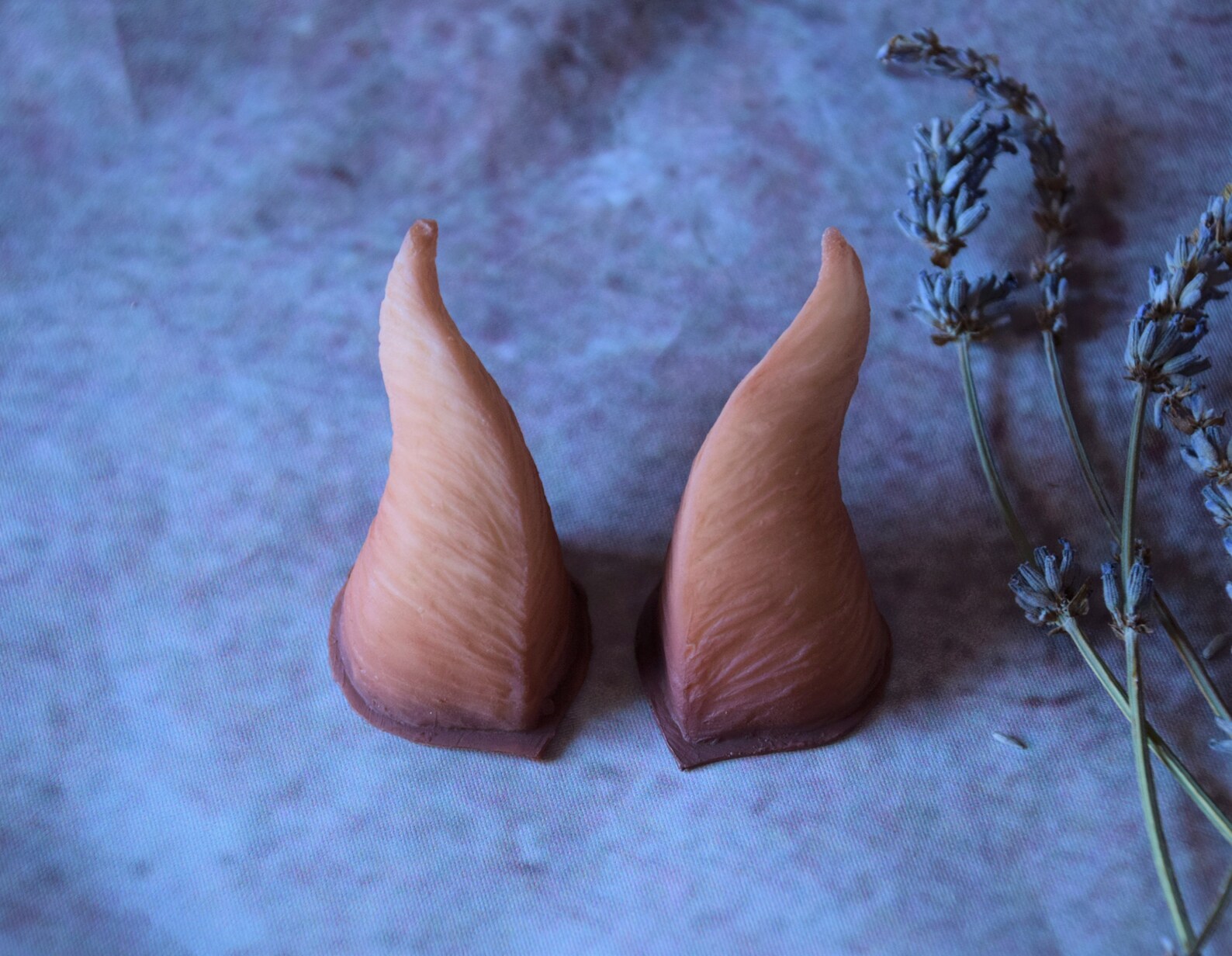 Demon Horns Latex Prosthetics SFX makeup effects Etsy