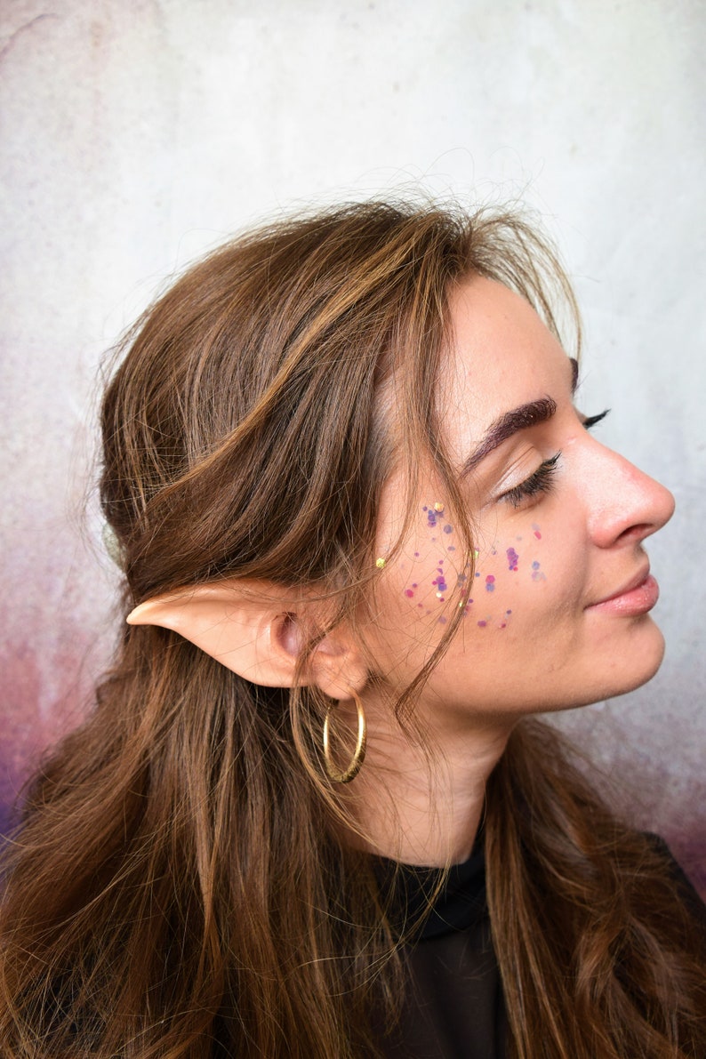 Long Elf Ears Latex Prosthetic Elf Ear Tips Fantasy Costume Etsy