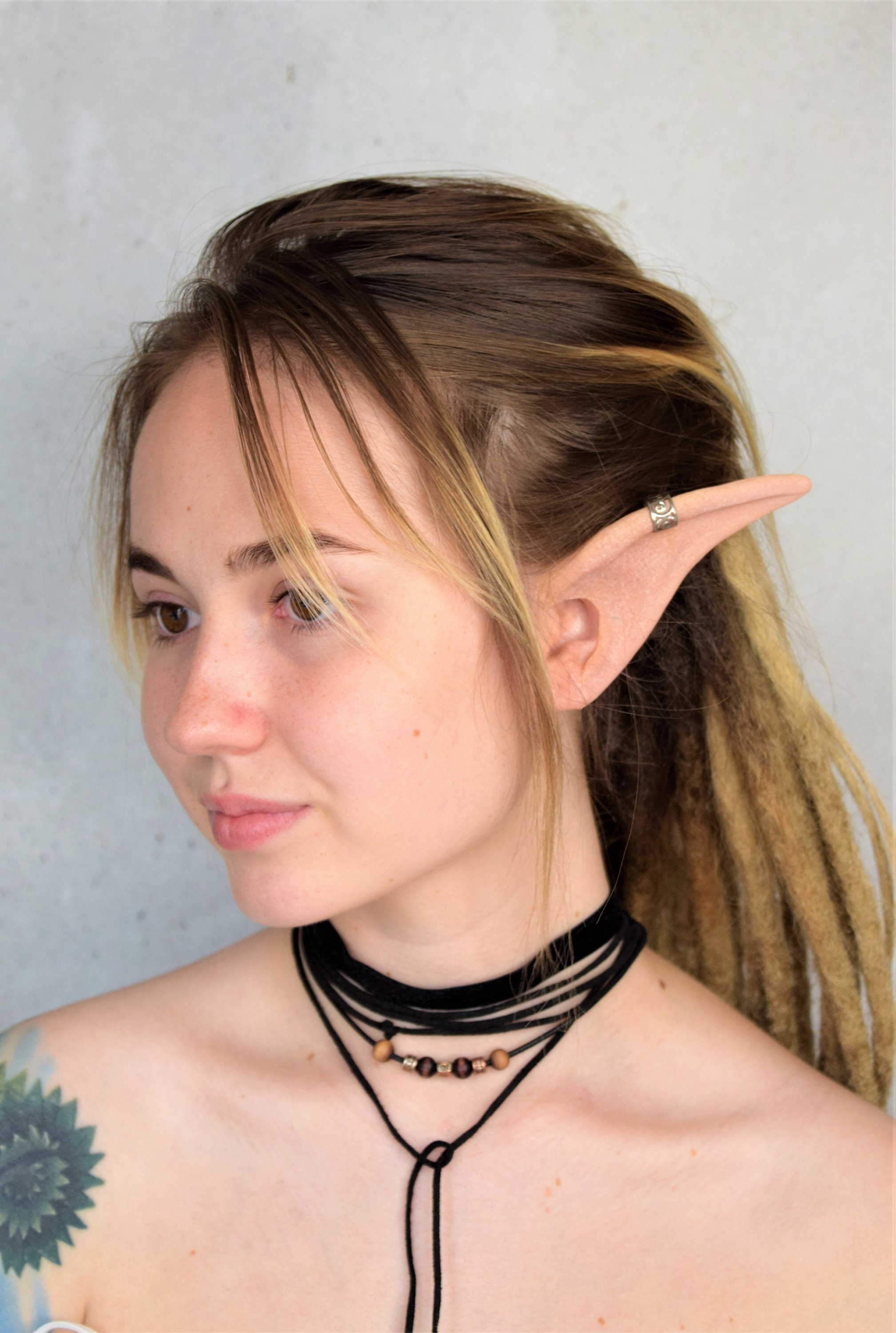 Long Elf Ears Latex Prosthetic Elf Ear Tips Fantasy Costume Ubicaciondepersonascdmxgobmx