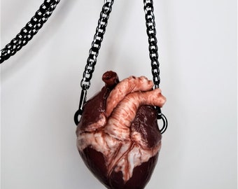 Realistic Human Heart Bag, Anatomical Human Heart Silicone