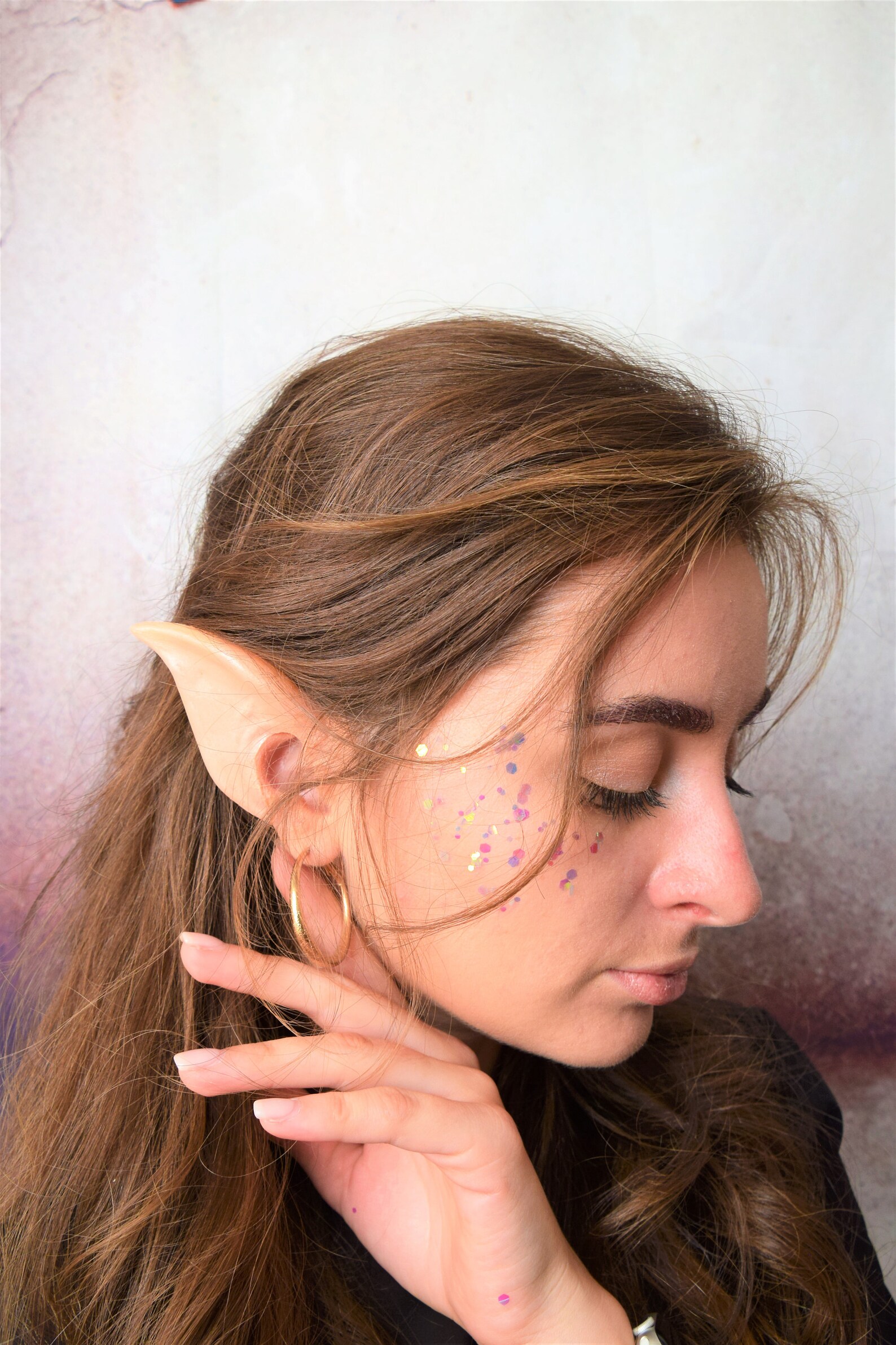 Long Elf Ears Latex Prosthetic Elf Ear Tips Fantasy Costume Etsy