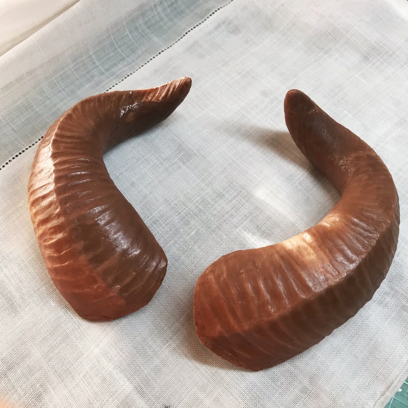 Big Demon Horns Latex Prosthetics SFX makeup effects Etsy