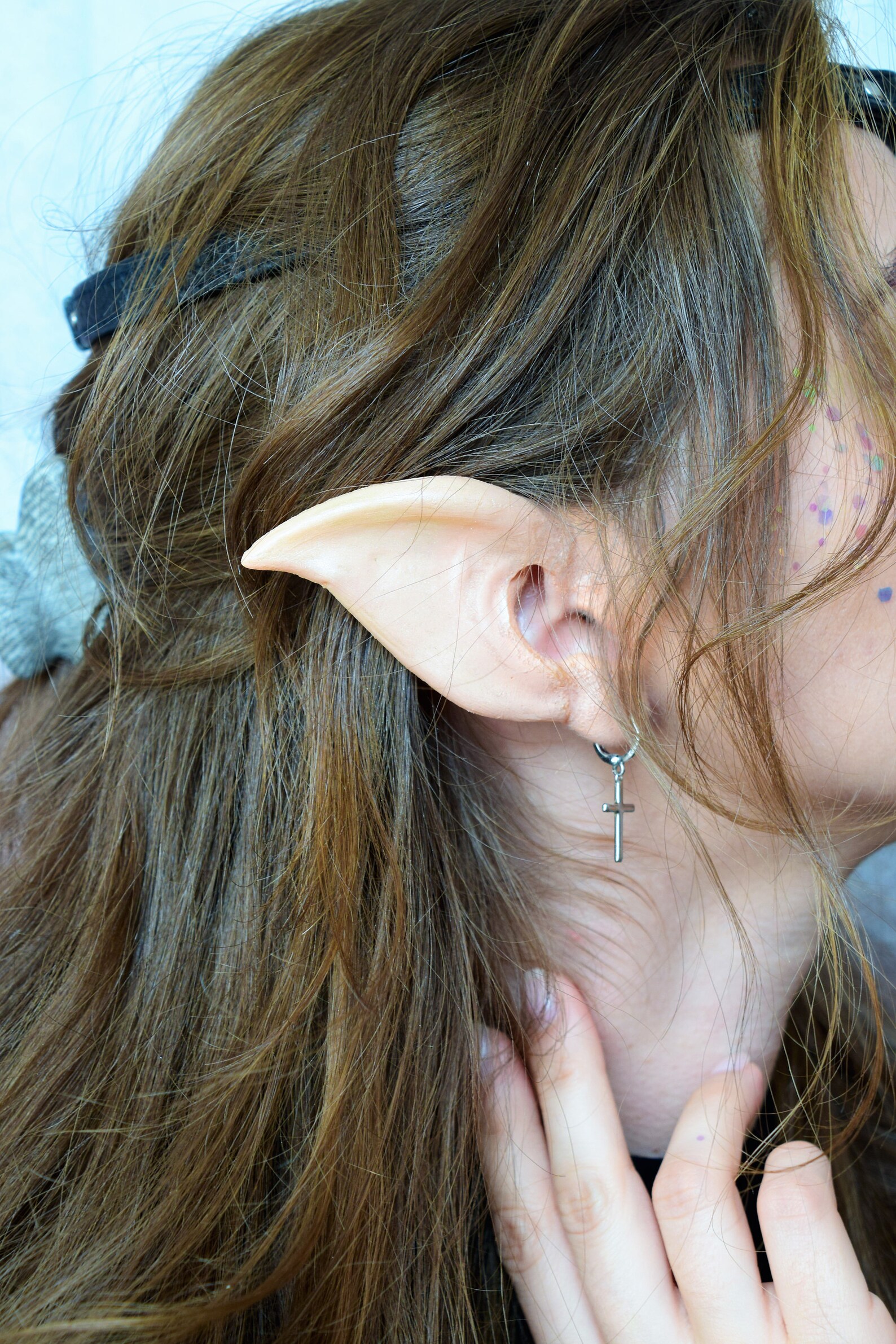 Long Elf Ears Latex Prosthetic Elf Ear Tips Fantasy Costume Etsy