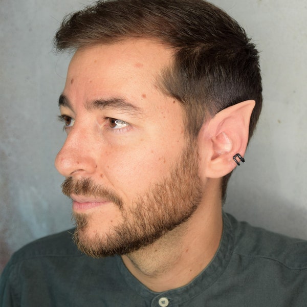 Small Elf Ears, Latex Prosthetic elf ear tips, Fantasy Costume