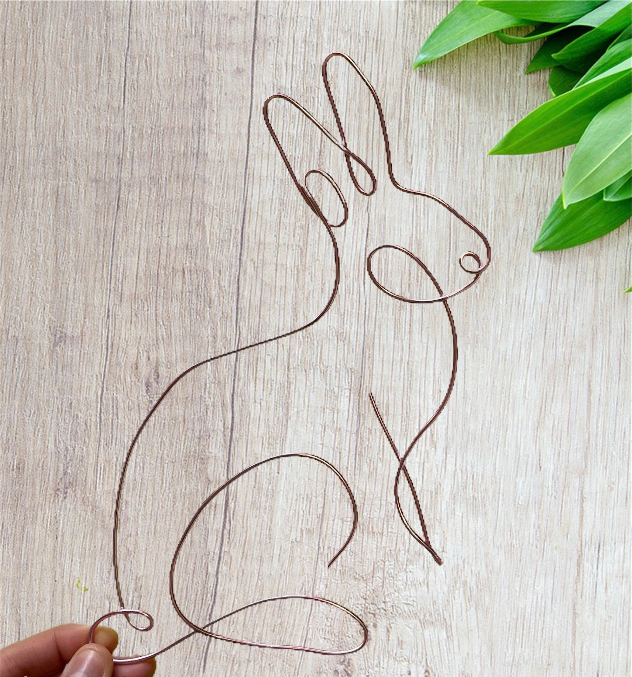 Bertie the Bunny Rabbit Wire Art Easter Bunny Home Decor - Etsy Canada Bertie the Bunny Rabbit Wire Art Easter Bunny Home Decor - Etsy Canada