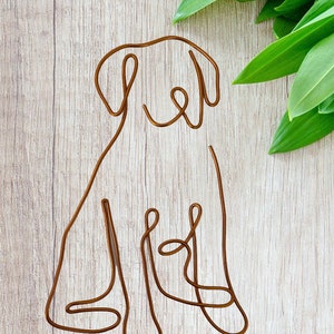 Labrador Wire Wall Art