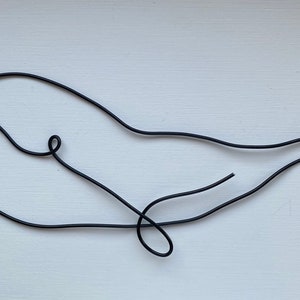 Whale Wire Wall Art image 2