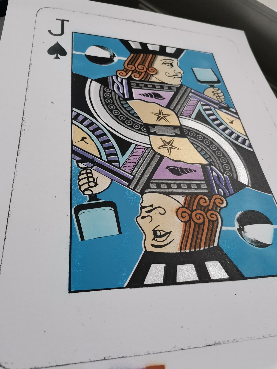 Seaside Jack of Spades Etsy