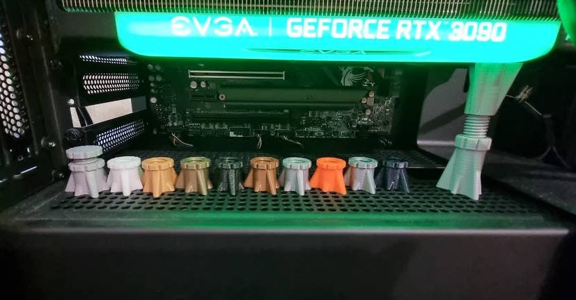 GPU Support Stand, Adjustable, 3D Printed, Various Colours Available ...