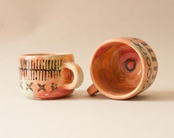 Tribe mugs, ceramic mugs