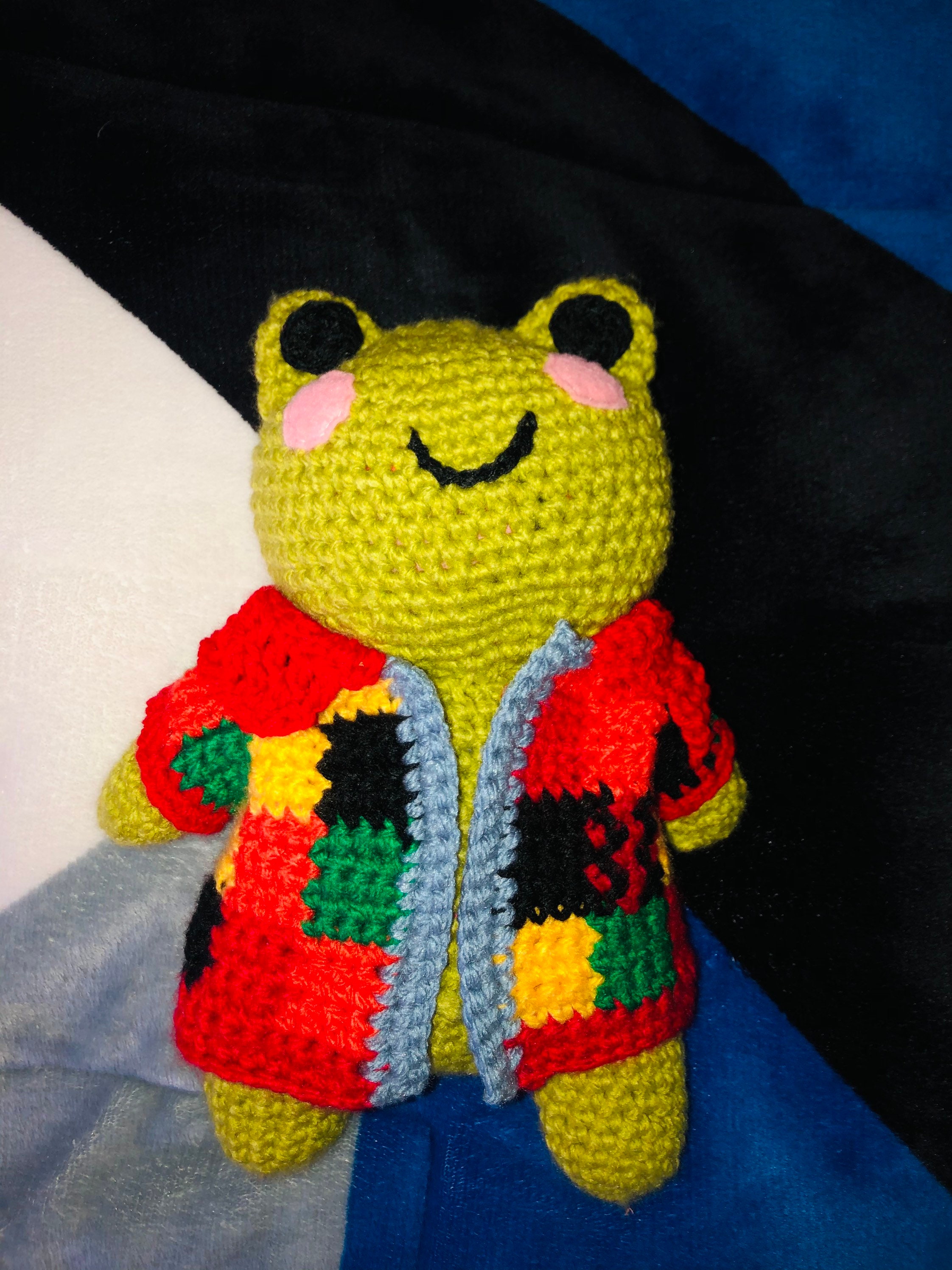 Frog HS cardigan amigurumi | Etsy