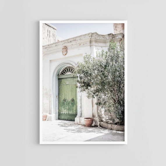 Mediterranean Olive Tree Print: Tuscany Countryside Wall Art (Digital Download)